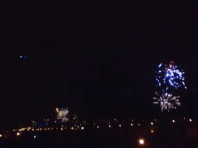 Fireworks in Bansk Bystrica (December 2013)