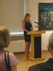 Official opening by Consul General Jana Trnovcov (July 2014)