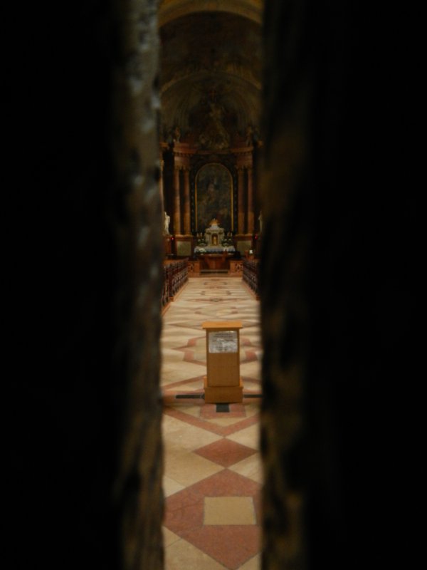 A peek inside Saint Stephen's Cathedral (November 2014)