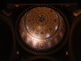 Dome of St. Stephen's Basilica (October 2014)