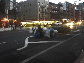 Garbage day in East Village II (September 2015)