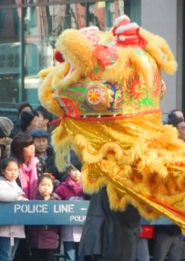 Lunar New Year celebration in Chinatown (February 2015)