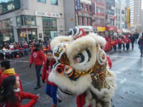 Lunar New Year celebration in Chinatown (February 2015)