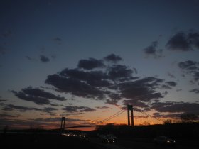 Verrazano on the way back (April 2015)