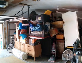 Organizing the garage (April 2016)