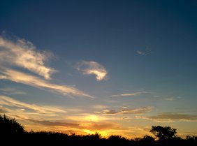 Many beautiful sunsets we've seen... (September 2016)