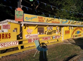 The store where I wanted to buy some bacon...but closed (September 2016)