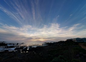 Sun setting on Cape of Good Hope (October 2016)