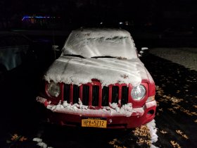 First snow (December 2017)