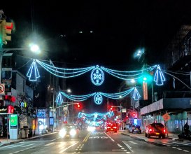 Christmas lights & decorations (December 2018)