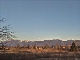 Moon over Fatra Mountains (February 2020)