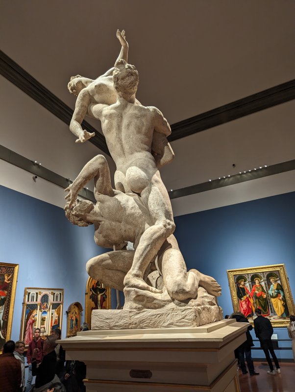 Giambologna: Il ratto della Sabina (prv sdrov model) (Februr 2023)