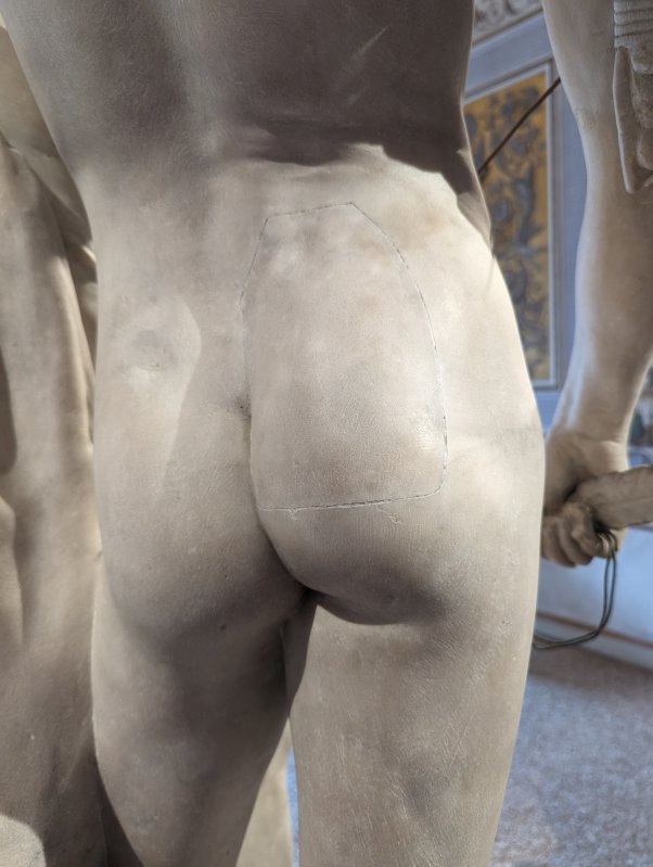 A statue after a plastic surgery? :-) (March 2023)