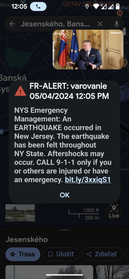 Some 50 minutes later...2 hours after the earthquake occurred (April 2024)