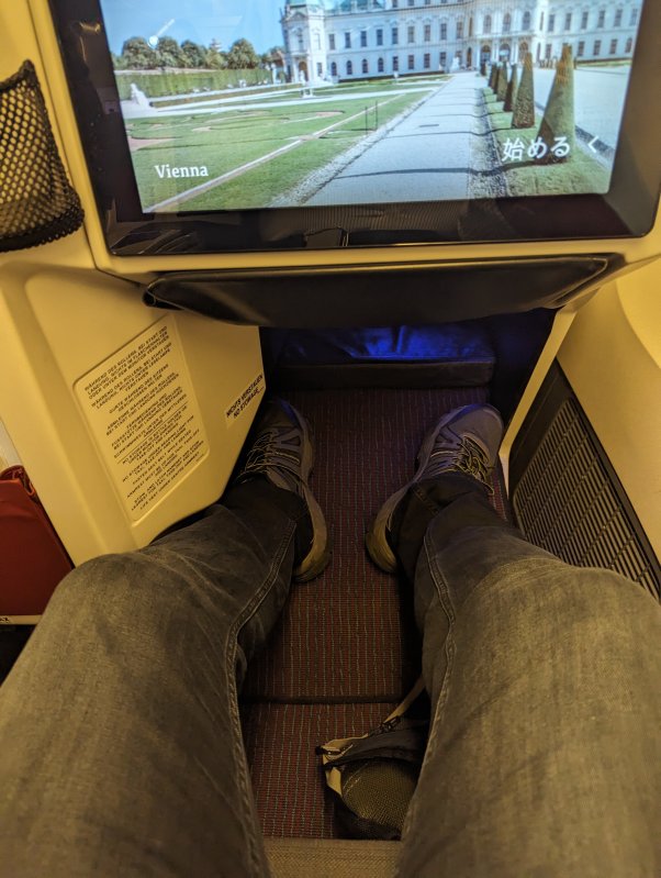 More legroom, bigger screen... (May 2024)