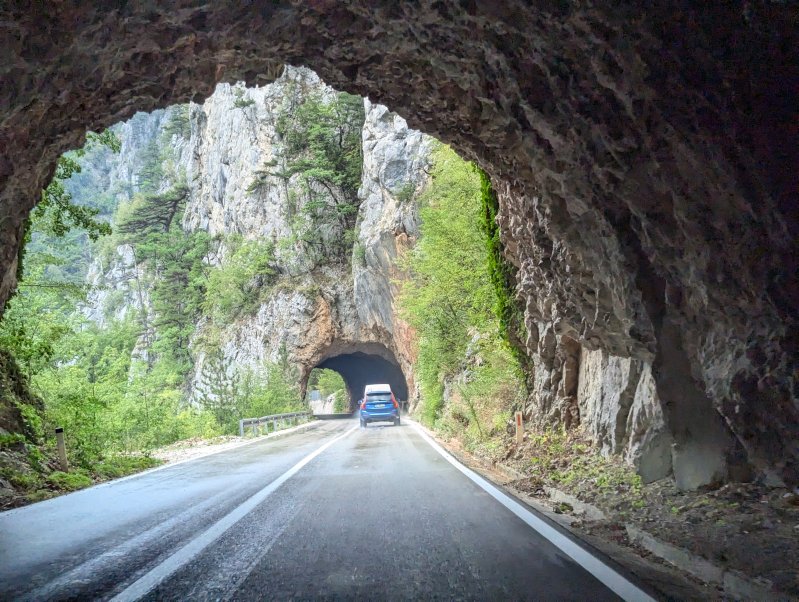 Driving around Piva Lake (August 2024)