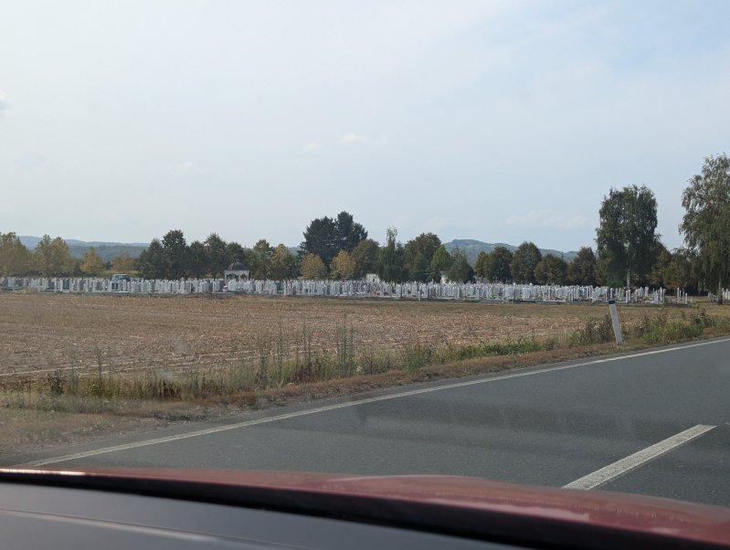 Muslim cemetery, Odak (August 2024)