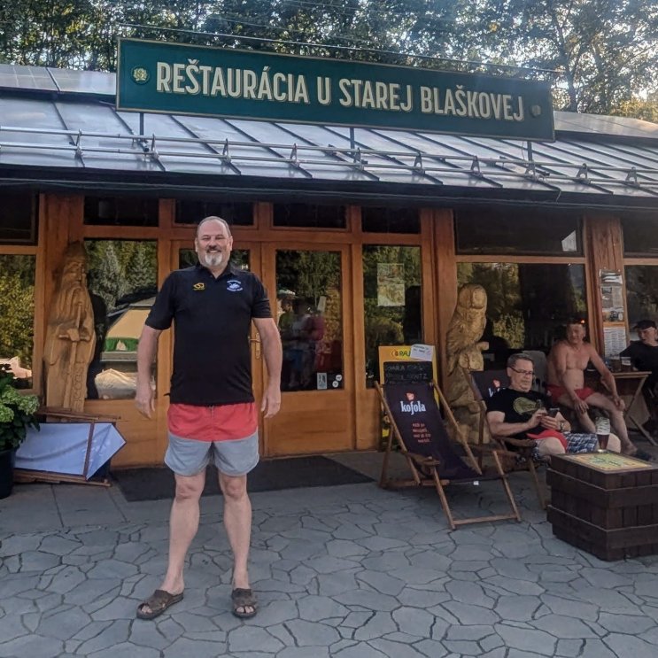 Restaurant U Starej Blakovej - and the special T-shirt (July 2024)