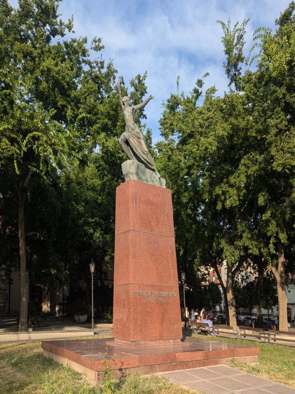 Memorial to liberation by Red Army (July 2024)