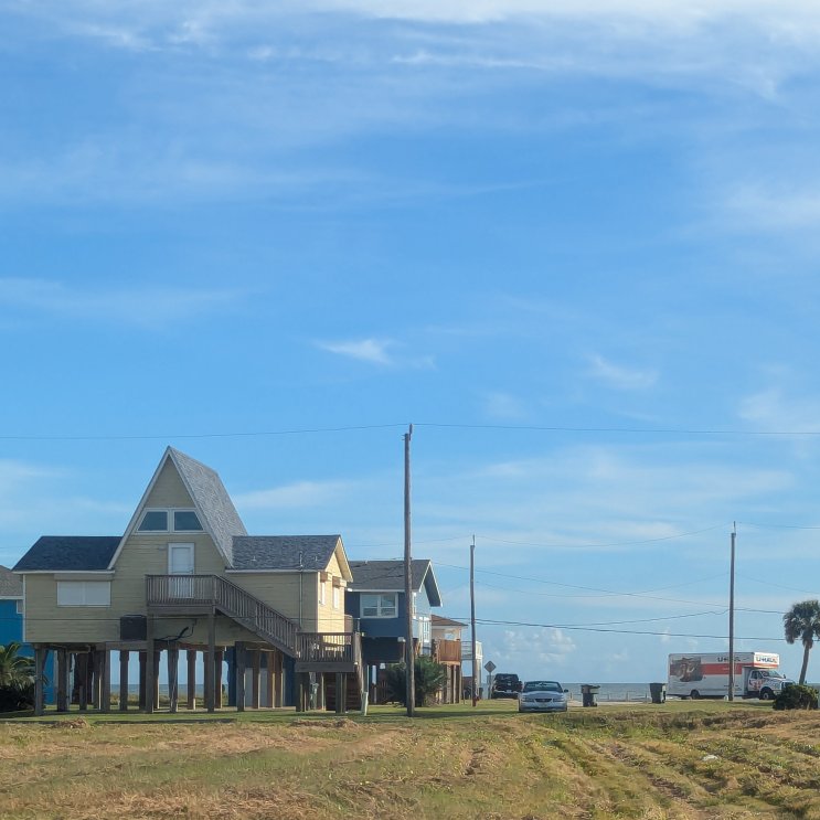 Houses here are build on legs - and locals know well why (November 2024)