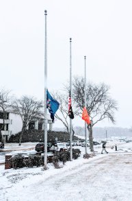 Flags on half mast for president Carter (January 2025)