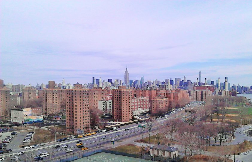 View from Williamsburg Bridge (March 2015)